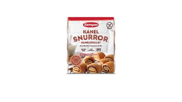 Kanelsnurrer Gl.Fri 200g Semper