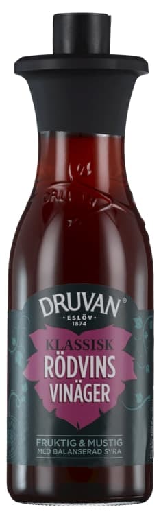 Rødvinseddik 300ml Druvan