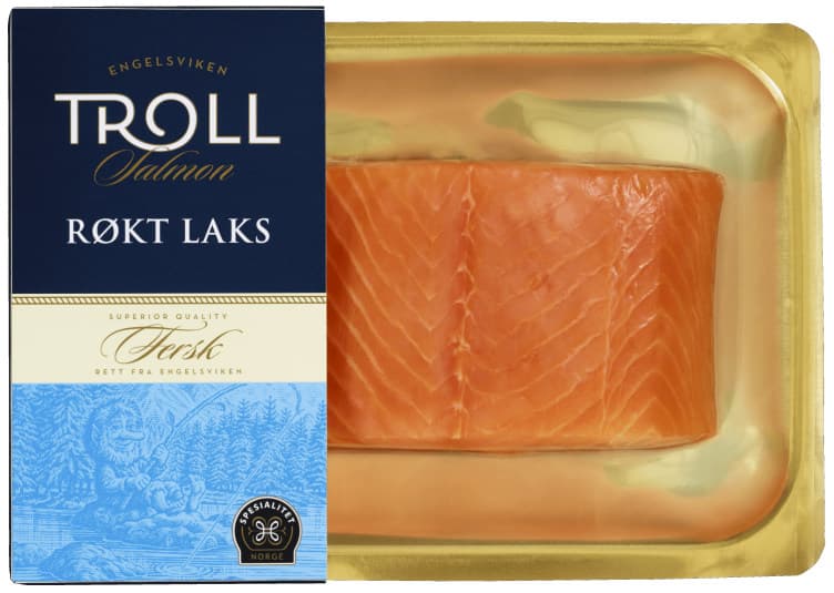 Laks Røkt Bit Ca250g Troll
