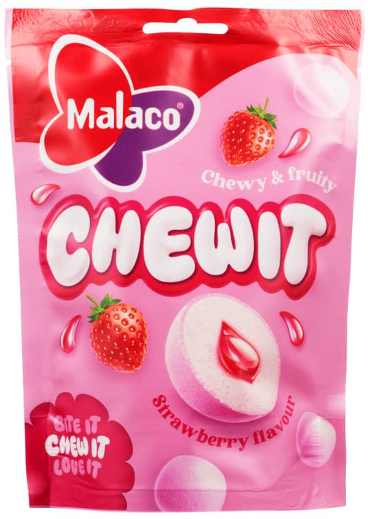 Chewit Strawberry 115g Malaco