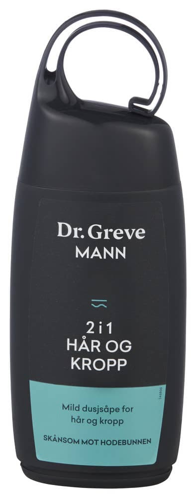 Dusjgele Mann 2i1 Hår og Kropp, 250 ml