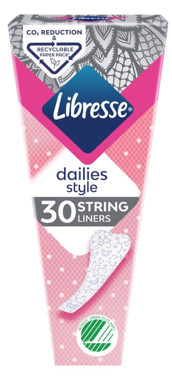 Libresse String Truseinnlegg 30stk