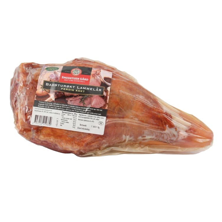 Lammelår Badsturøkt Ca2,2kg Smedstuen