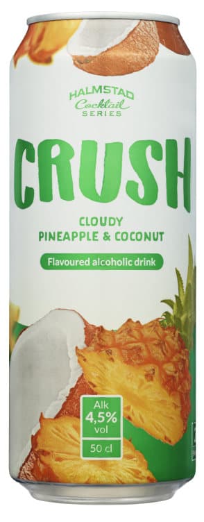Halmstad Crush Pineapple&Coco 0,5l boks