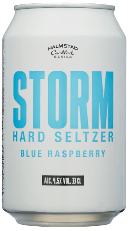 Storm Hard Seltzer Blue Raspberry 0,33l boks