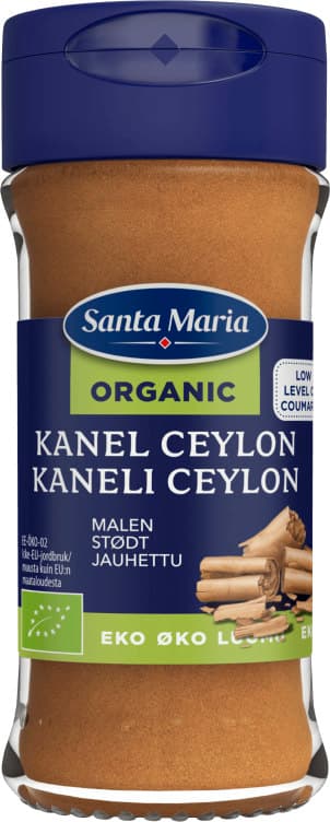Kanel Ceylon Økologisk 33g Santa Maria