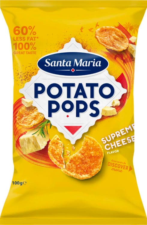 Potato Pops Supreme Cheese 100g St. Maria