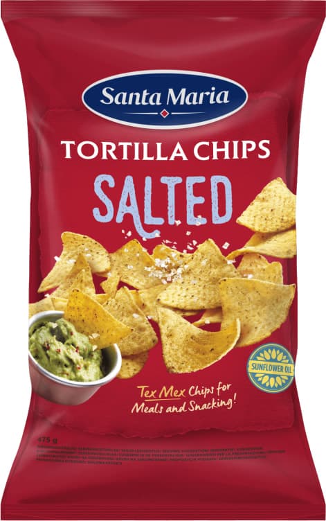 Tortilla Chips Salt 475g St.Maria