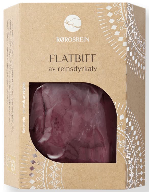 Rein Flatbiff Frys Ca500g Rørosrein