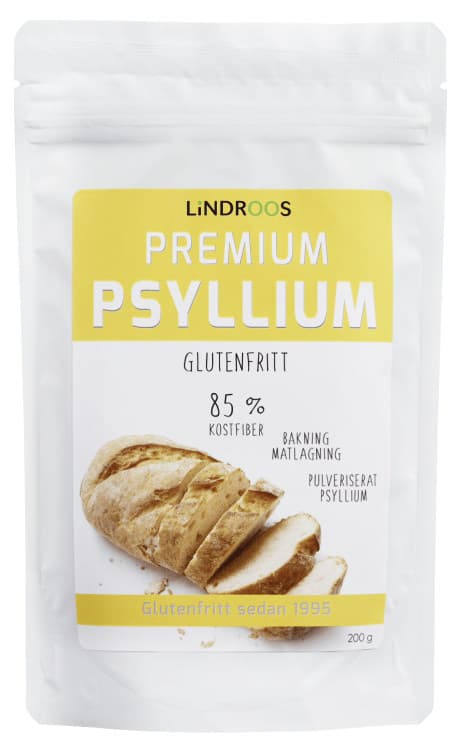 Psyllium glutenfri 200g Lindroos