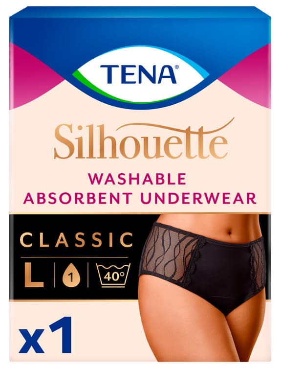 Tena Silhouette Truse Vaskbar Str L