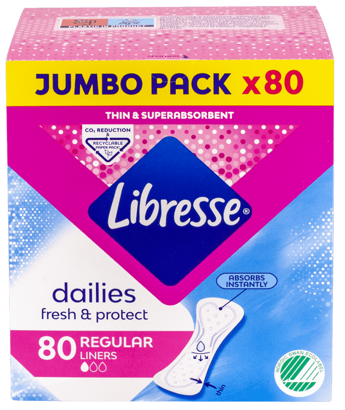 Libresse Truseinnlegg Normal 80stk