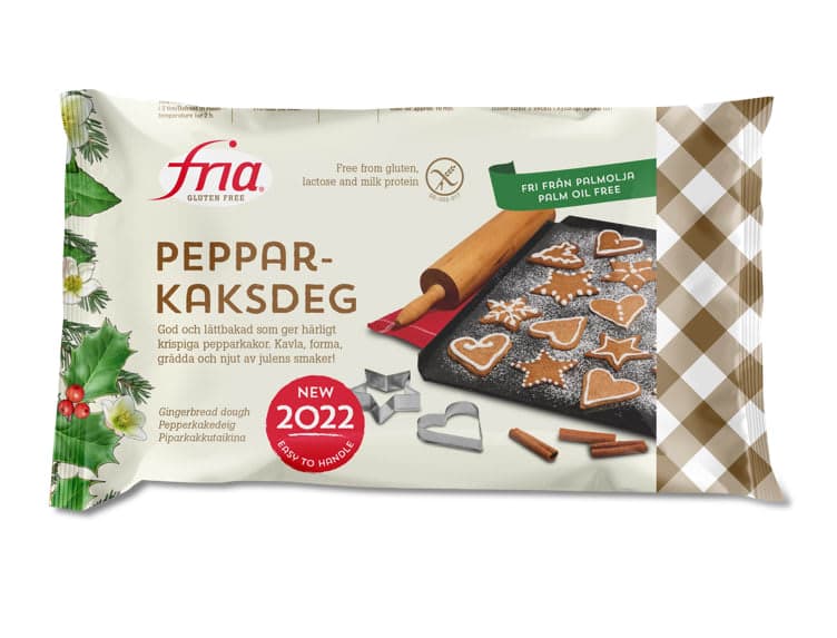 Pepperkakedeig glutenfri 500g Fria