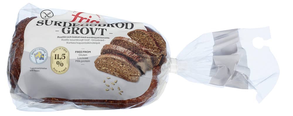 Grovbrød med Surdeig Glutenfri, 500 g