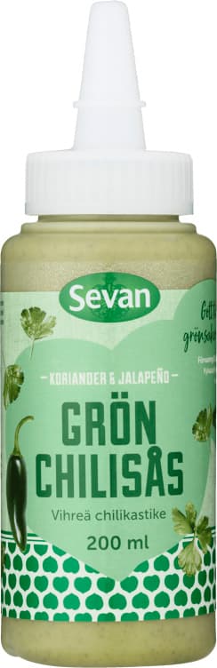 Chilisås Grønn 200ml Sevan