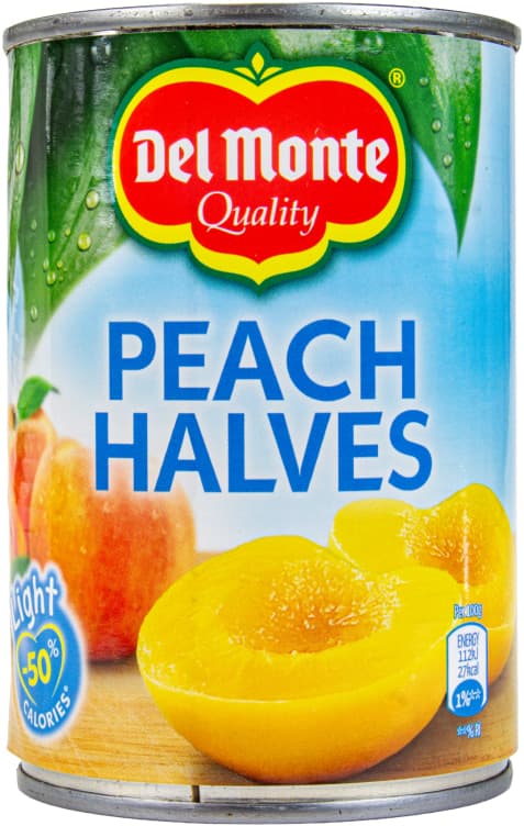 Fersken Halve Diet 400g Del Monte