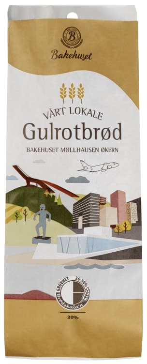 Gulrotbrød 750g Bakehuset