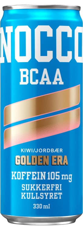 Nocco Golden Era Kiwi og Jordbær 330ml boks
