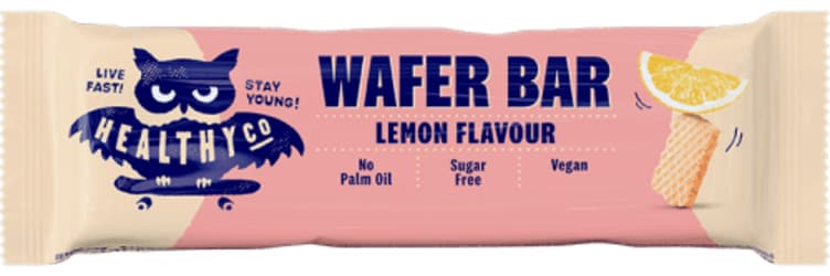 Wafer Bar Lemon 24g Healthyco