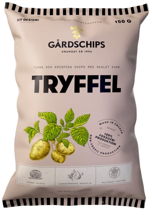 Potetchips med Trøffel Gårdschips 150g