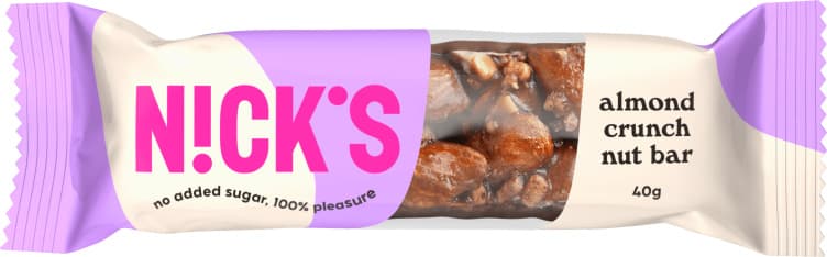 Nicks Mandelbar u/ Sukker 40g