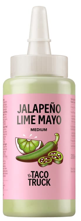 Jalapeno Lime Mayo 200ml El Taco Truck