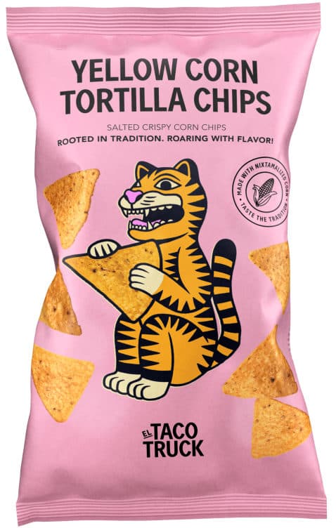 Corn Chips Salt Gul 185g El Taco Truck