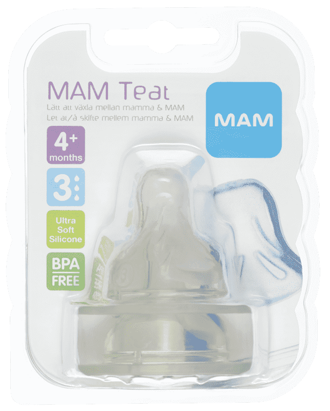 Mam Flaskesmokk Teat Size 3