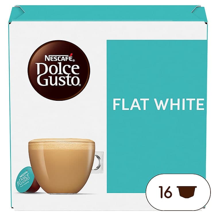 Flat White 16kapsler Dolce Gusto 16 stk