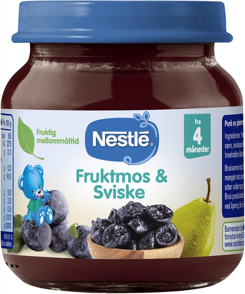 Sviskemos Fra 4 mnd, 125 g