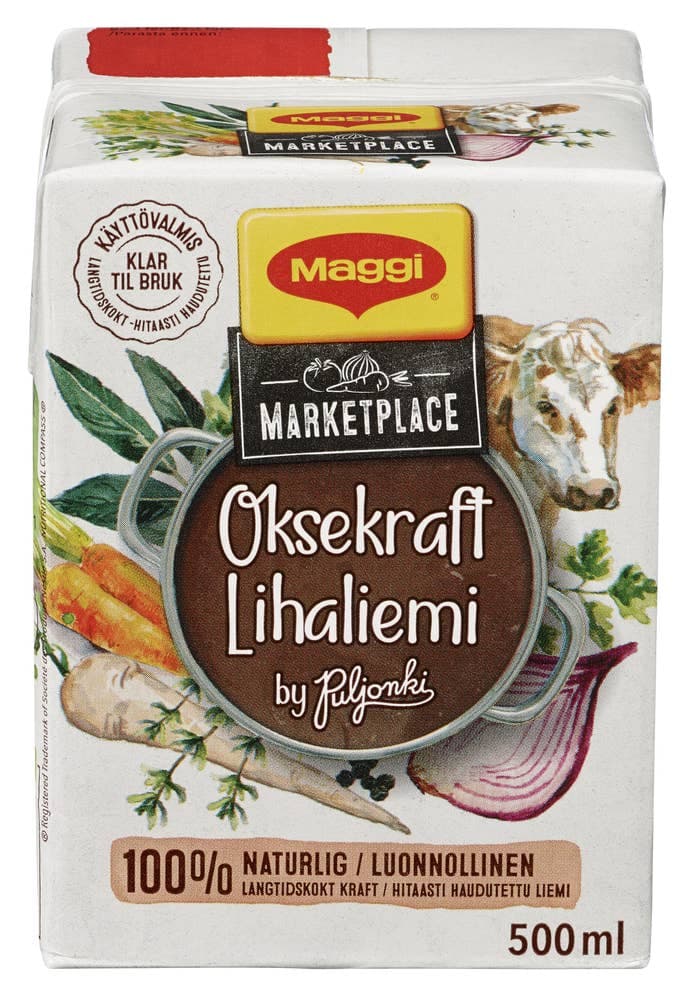 Klar oksekraft 500 ml