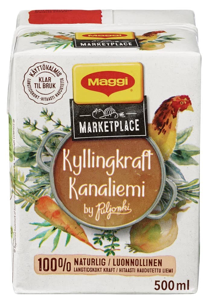 Klar kyllingkraft 500 ml