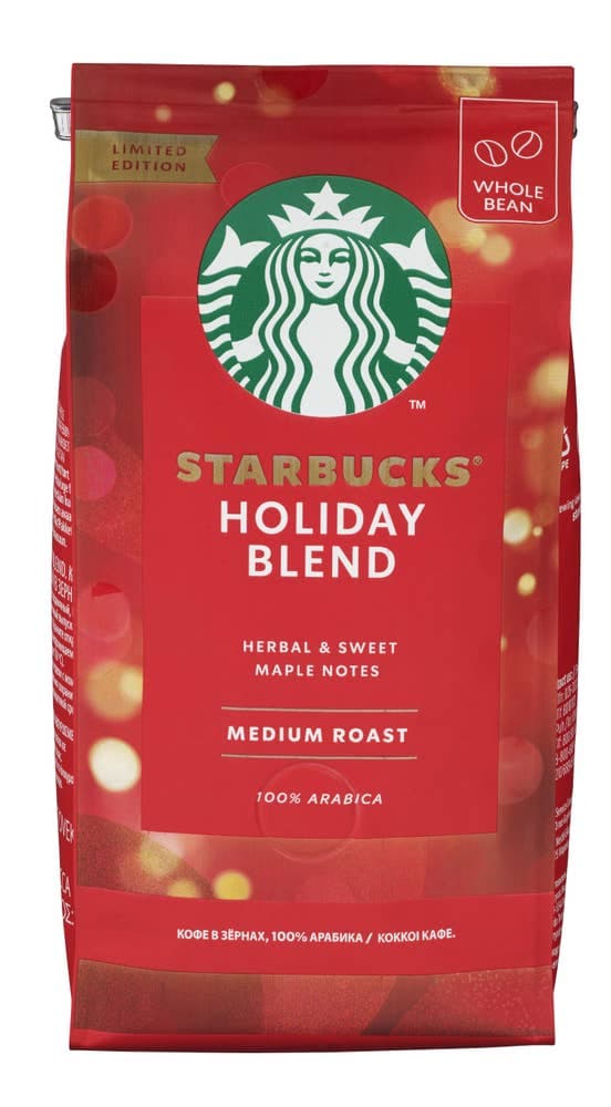 Holiday Blend Hele Bønner, Krydret og Søt 190g Starbucks