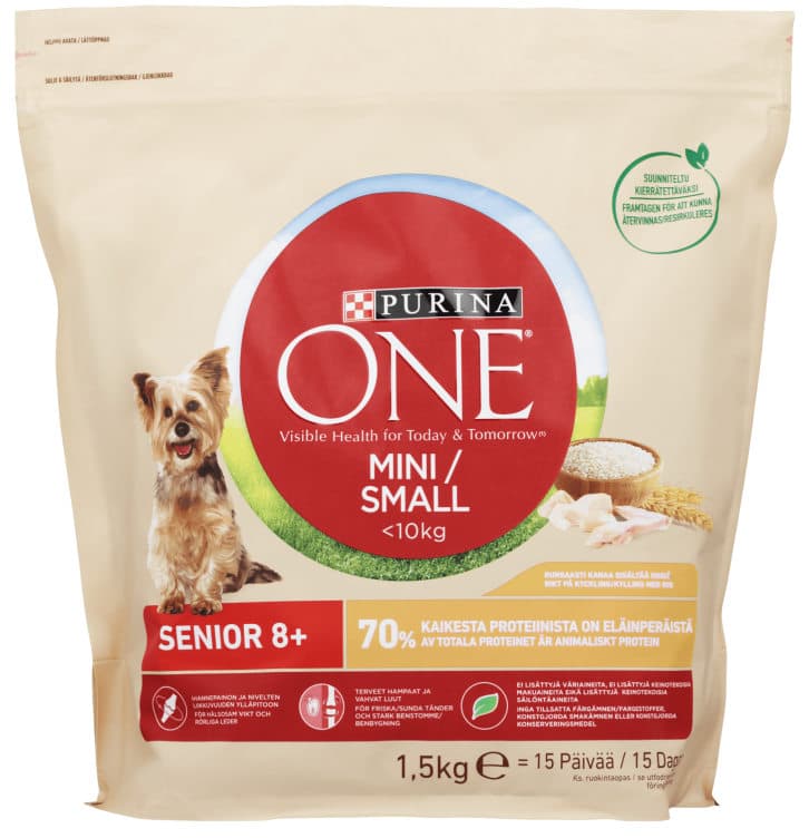 Purina One Small Dog Senior 1,5kg Purina