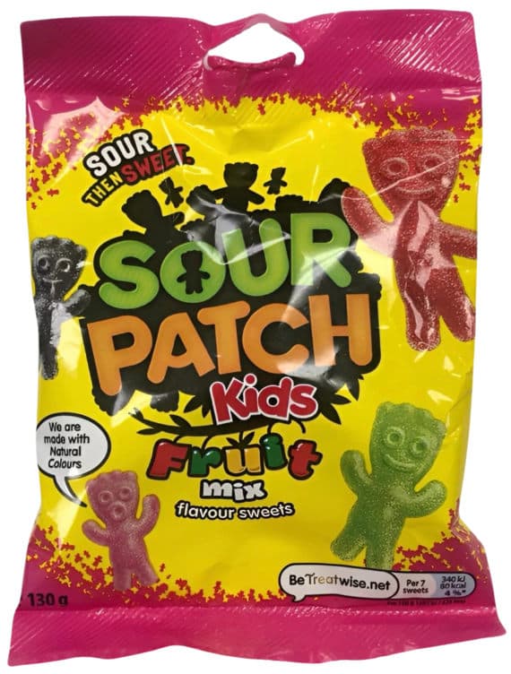 Fruit Mix 130g Sour Patch Kids