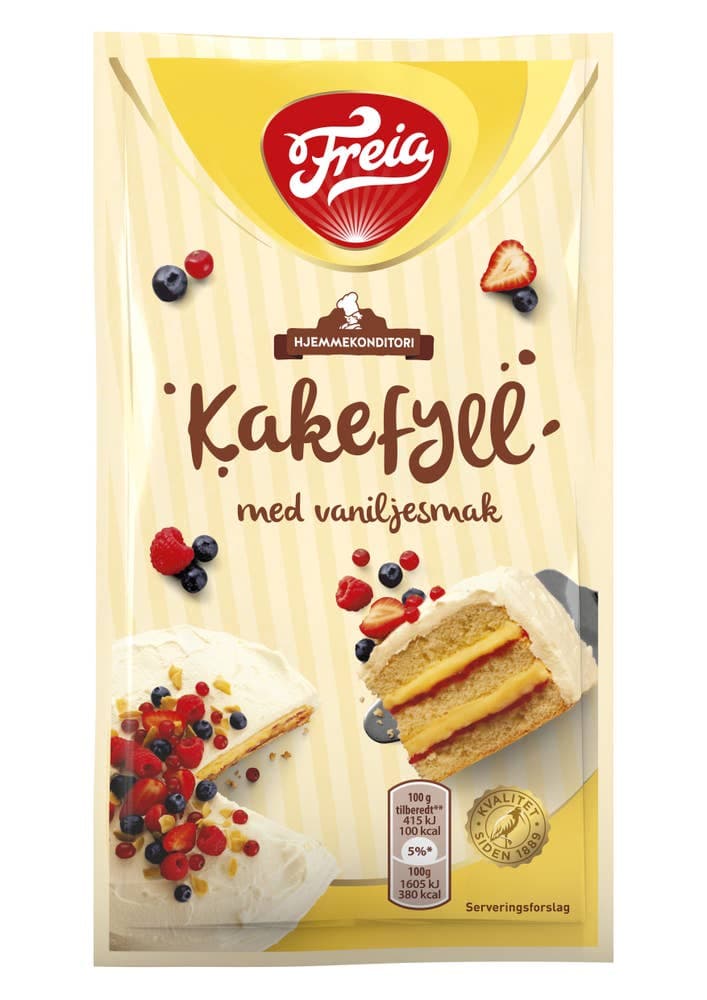 Kakefyll vaniljesmak 80 g