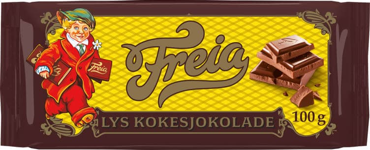 Kokesjokolade Lys 100g Freia