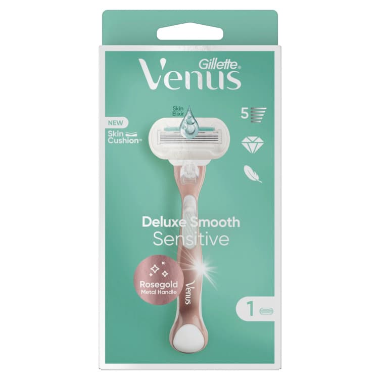 Venus Høvel Deluxe Smooth Sensitive Gillette 1 stk