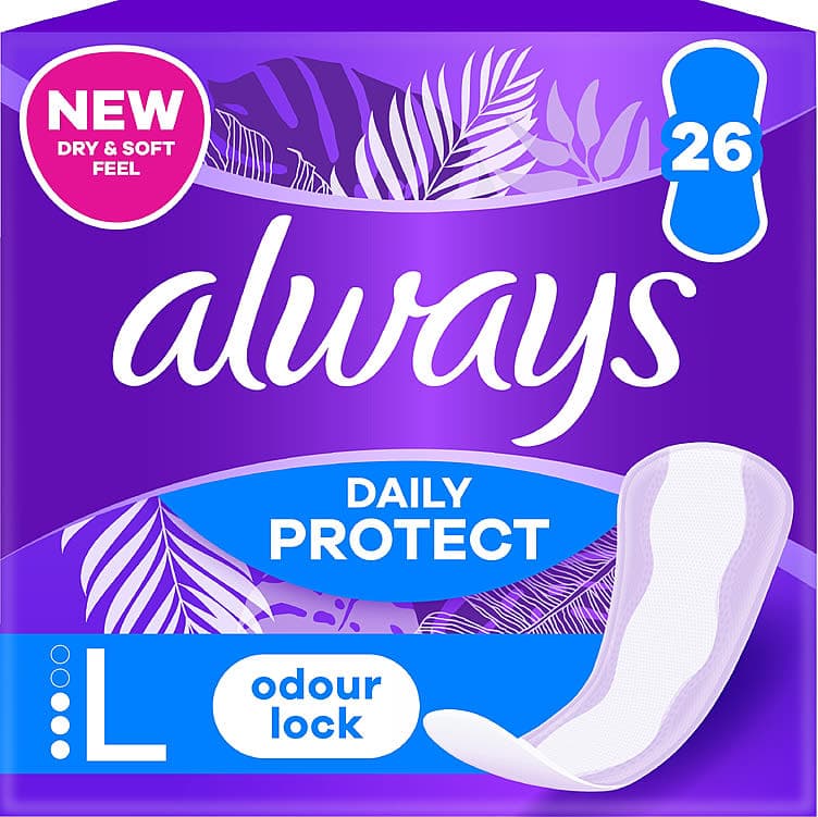 Always Dailies Truseinnlegg Large Sp 26stk