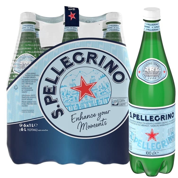 San Pellegrino 1lx6 flaske 6000 ml