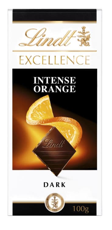 Lindt Excellence Dark Orange 100g