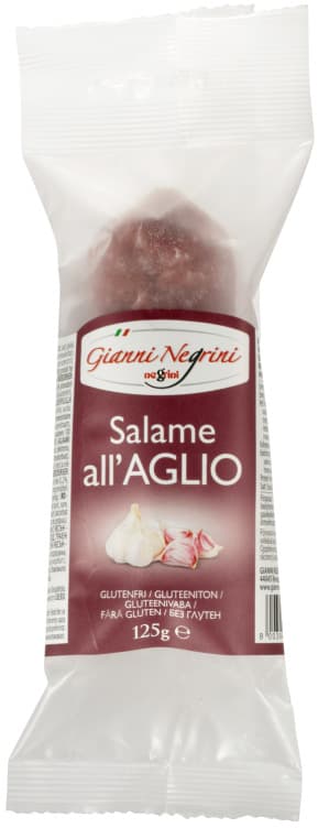 Salami med Hvitløk 125g Negrini