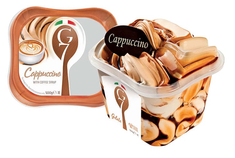 G7 Iskrem Cappuccino 1l