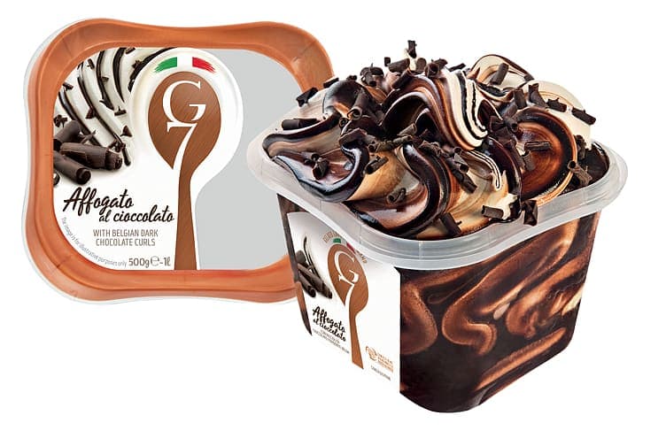 G7 Iskrem Affogato Al Cioccolato 1l