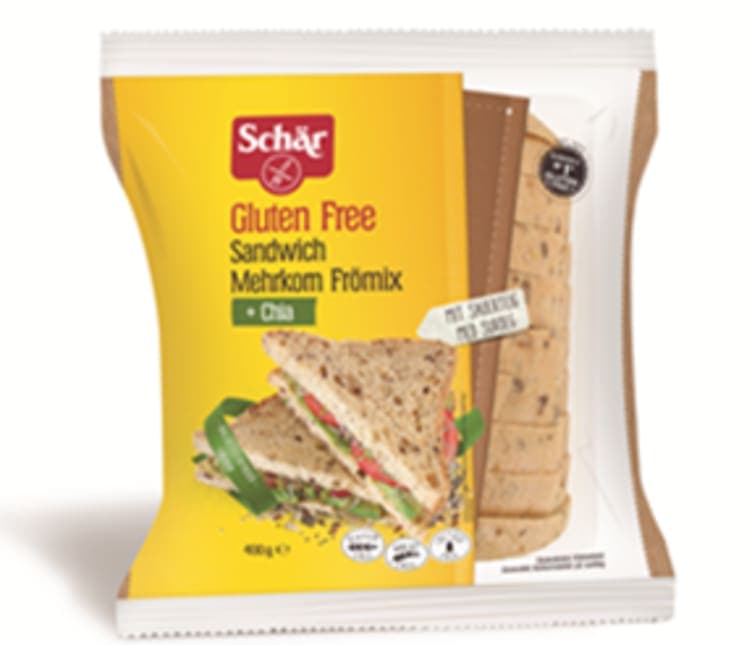 Sandwich Brød Frømix skivet Gl.Fri 400g Schar