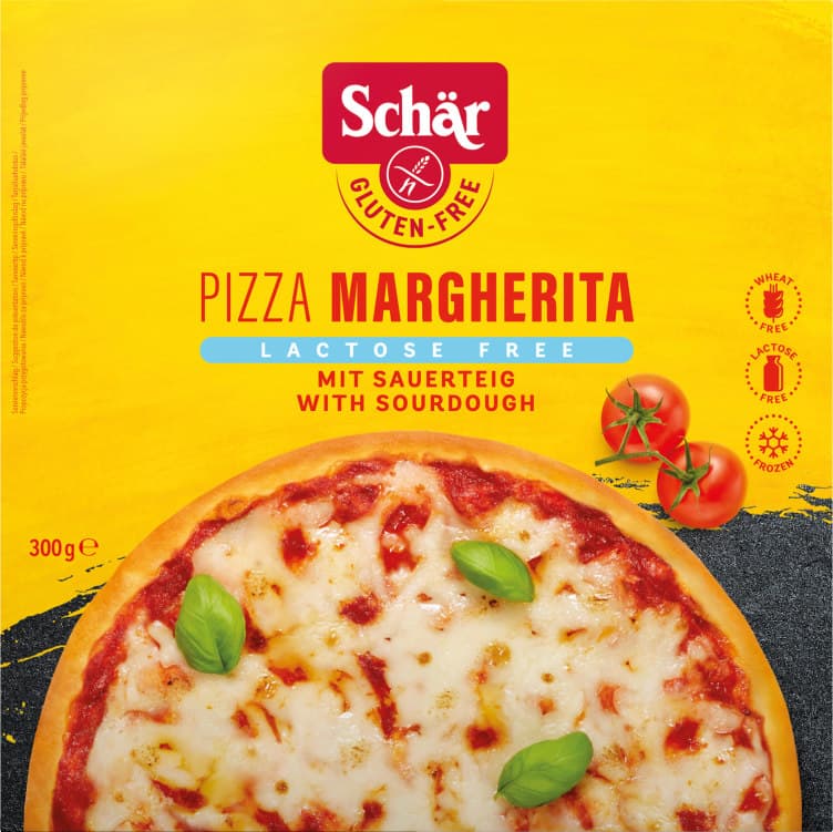 Pizza Margherita glutenfri 300g Schar