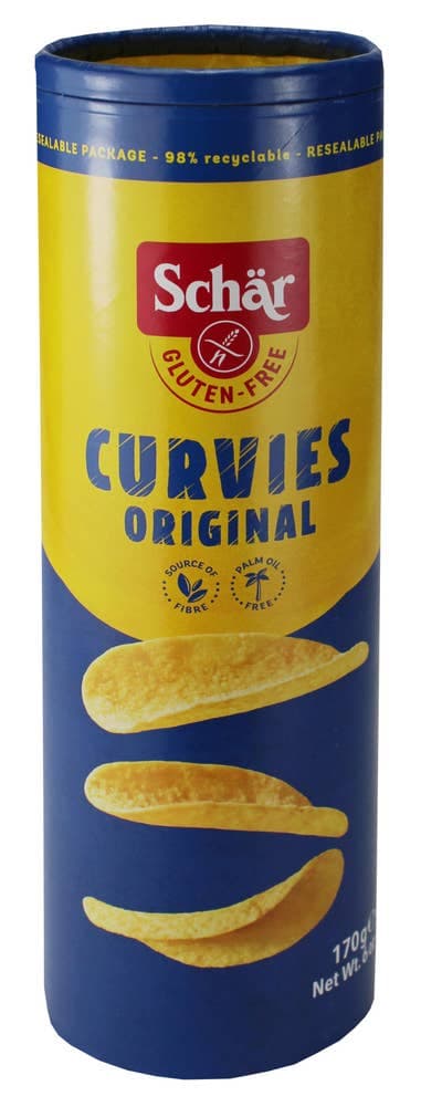 Curvies Original Glutenfri, 170 g