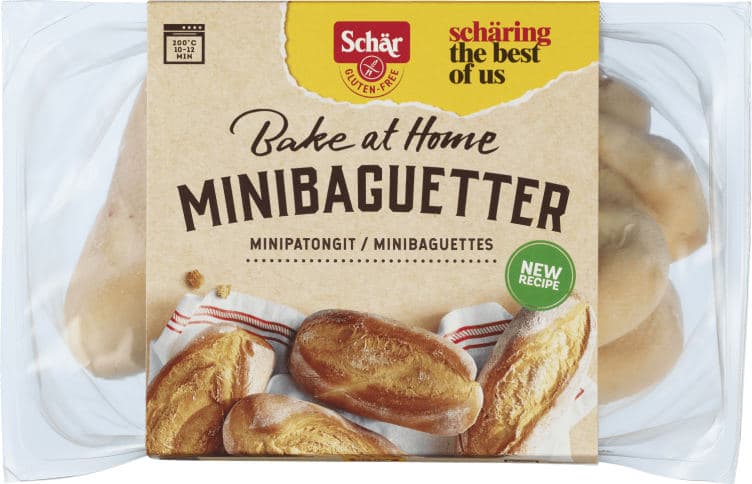 Minibaguetter Glutenfri 300g Schär