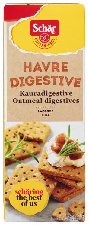 Havredigestive Glutenfri 150g Schär