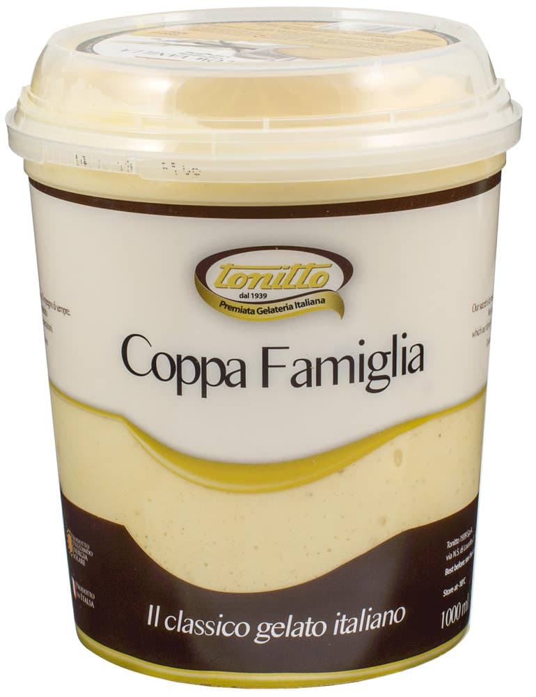Coppa Famiglia Vanilje 1l Tonitto